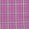 Рубашка классическая с карманом, цвет розовый/клетка
