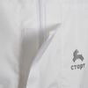 Куртка спортивная с капюшоном и накладными карманами, на подкладке, белый цвет