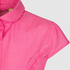 Блузка с рюшами, розовый цвет