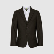 Пиджак полуприлегающего силуэта из ткани повышенной износостойкости, зеленый цвет