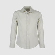 Приталенная блузка, белый цвет