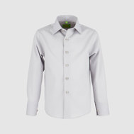 Классическая рубашка с вышивкой, белый цвет
